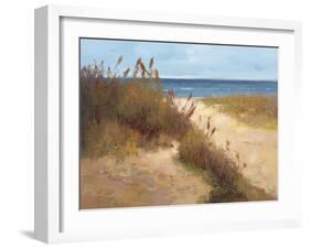 Beach Trail 2-null-Framed Art Print