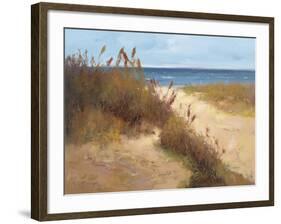 Beach Trail 2-null-Framed Art Print