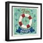 Beach Travel 1-Richard Faust-Framed Art Print