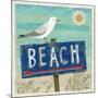 Beach Travel 2-Richard Faust-Mounted Art Print