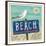 Beach Travel 2-Richard Faust-Framed Premium Giclee Print