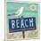 Beach Travel 2-Richard Faust-Mounted Premium Giclee Print