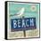 Beach Travel 2-Richard Faust-Framed Stretched Canvas
