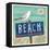 Beach Travel 2-Richard Faust-Framed Stretched Canvas