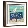 Beach Travel 2-Richard Faust-Framed Art Print