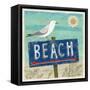 Beach Travel 2-Richard Faust-Framed Stretched Canvas