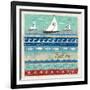 Beach Travel 3-Richard Faust-Framed Art Print