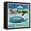 Beach Travel 4-Richard Faust-Framed Stretched Canvas