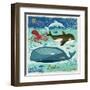 Beach Travel 4-Richard Faust-Framed Art Print