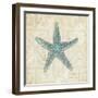 Beach Treasures II-Emily Adams-Framed Art Print