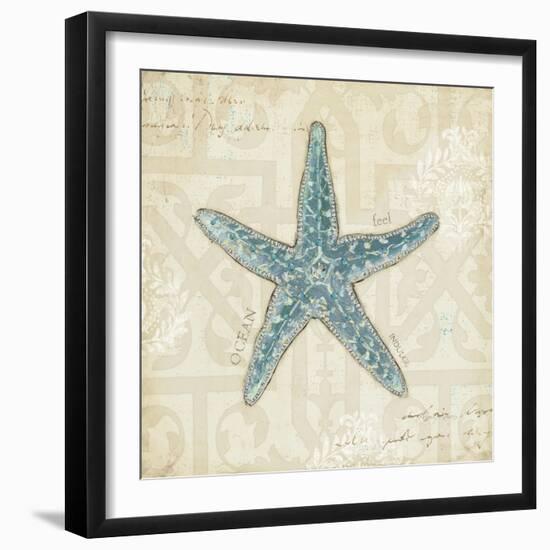 Beach Treasures II-Emily Adams-Framed Art Print