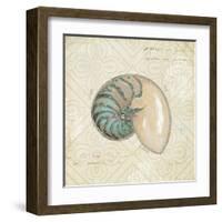 Beach Treasures III-Emily Adams-Framed Art Print