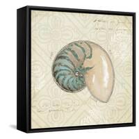 Beach Treasures III-Emily Adams-Framed Stretched Canvas