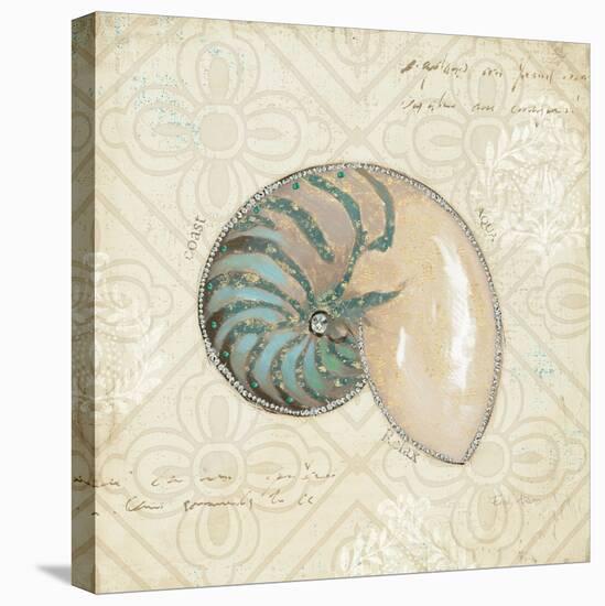 Beach Treasures III-Emily Adams-Stretched Canvas