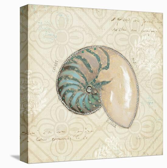 Beach Treasures III-Emily Adams-Stretched Canvas