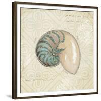 Beach Treasures III-Emily Adams-Framed Premium Giclee Print