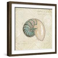 Beach Treasures III-Emily Adams-Framed Art Print