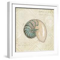 Beach Treasures III-Emily Adams-Framed Art Print