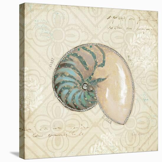 Beach Treasures III-Emily Adams-Stretched Canvas