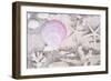 Beach Treasures IV-Cora Niele-Framed Giclee Print