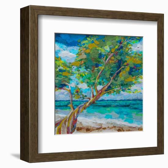 Beach Tree-null-Framed Art Print