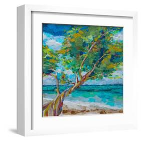 Beach Tree-null-Framed Art Print