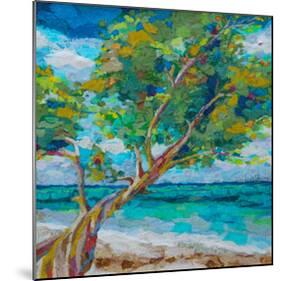 Beach Tree-null-Mounted Art Print