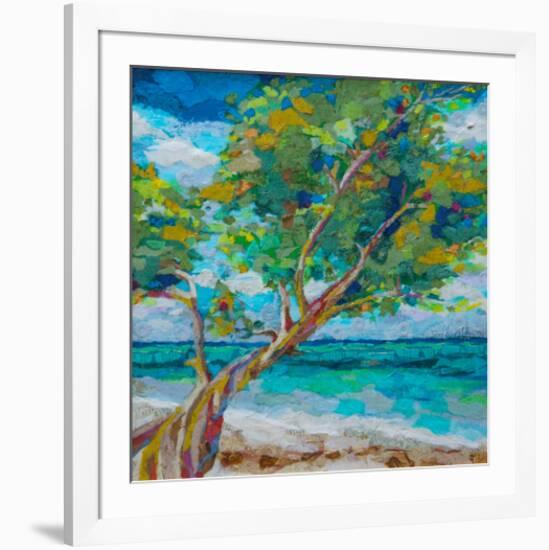 Beach Tree-null-Framed Art Print