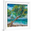 Beach Tree-null-Framed Art Print