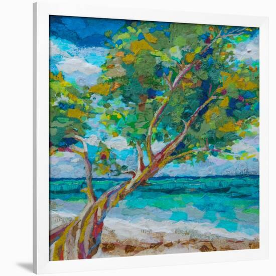 Beach Tree-null-Framed Art Print