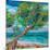 Beach Tree-null-Mounted Art Print