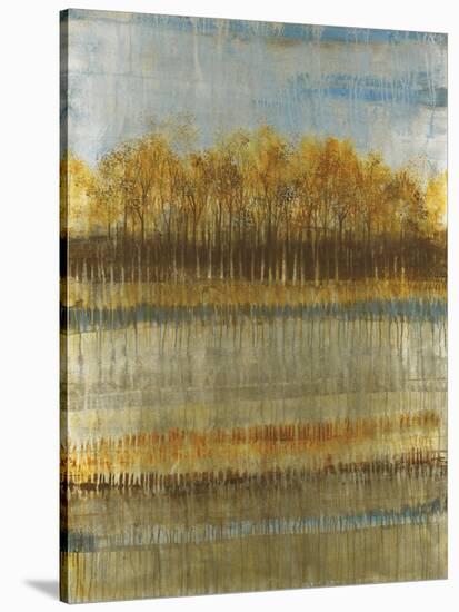 Beach Trees-Liz Jardine-Stretched Canvas
