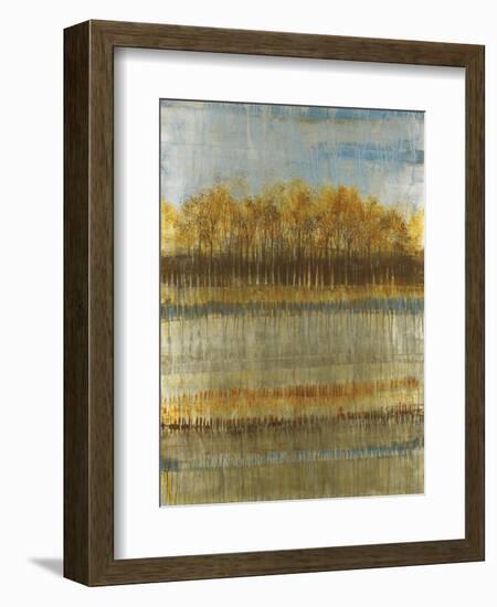 Beach Trees-Liz Jardine-Framed Art Print