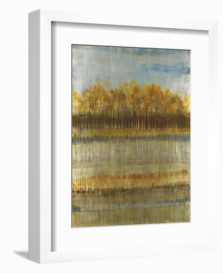 Beach Trees-Liz Jardine-Framed Art Print