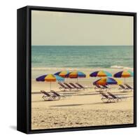 Beach Trip I-Gail Peck-Framed Stretched Canvas