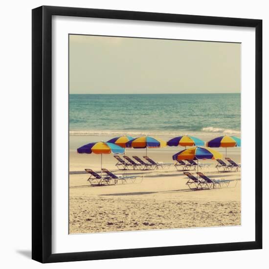 Beach Trip I-Gail Peck-Framed Art Print