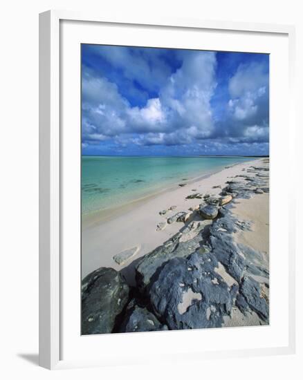 Beach, Turks and Caicos Islands, UK-Stefano Amantini-Framed Photographic Print