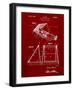 Beach Umbrella Patent 1929-Cole Borders-Framed Art Print