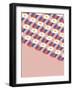 Beach Umbrella-Fred Peault-Framed Giclee Print