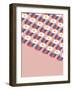 Beach Umbrella-Fred Peault-Framed Giclee Print