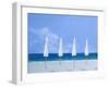 Beach Umbrellas, 2005-Lincoln Seligman-Framed Giclee Print