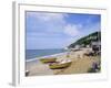 Beach, Ventnor, Isle of Wight, England, United Kingdom-Roy Rainford-Framed Photographic Print