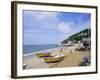 Beach, Ventnor, Isle of Wight, England, United Kingdom-Roy Rainford-Framed Photographic Print