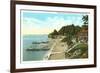 Beach, Vermilion-on-the-Lake, Ohio-null-Framed Premium Giclee Print