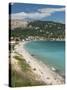 Beach View, Baska, Krk Island, Kvarner Gulf, Croatia, Adriatic, Europe-Stuart Black-Stretched Canvas