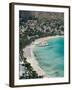 Beach View from Monte Pellegrino, Mondello, Sicily, Italy-Walter Bibikow-Framed Photographic Print