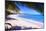 Beach View from Under a Palm Tree, Puerto Rico-George Oze-Mounted Photographic Print