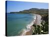 Beach View, Kato Zakros, Lasithi Region, Crete, Greek Islands, Greece, Europe-Stuart Black-Stretched Canvas