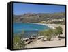 Beach View, Paleohora, Chania Region, Crete, Greek Islands, Greece, Europe-Stuart Black-Framed Stretched Canvas