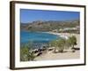 Beach View, Paleohora, Chania Region, Crete, Greek Islands, Greece, Europe-Stuart Black-Framed Photographic Print